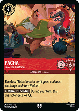 Pacha - Panicked Customer