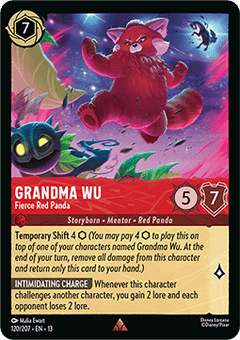 Grandma Wu - Fierce Red Panda