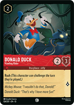 Donald Duck - Vineling Rider
