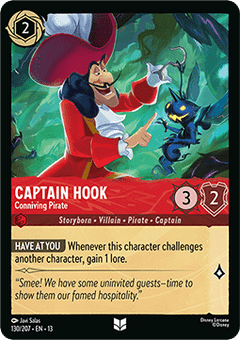 Captain Hook - Conniving Pirate