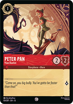 Peter Pan - Vine Duelist