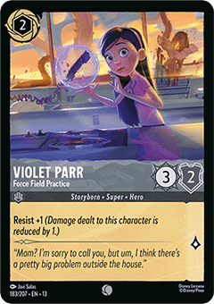 Violet Parr - Force Field Practice