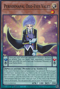 Performapal Odd-Eyes Valet