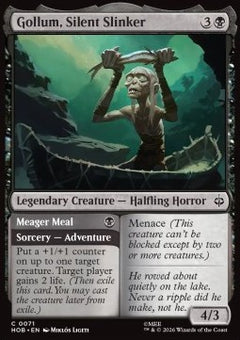 Gollum, Silent Slinker // Meager Meal