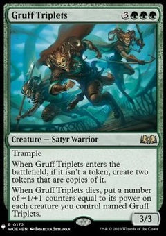 Gruff Triplets