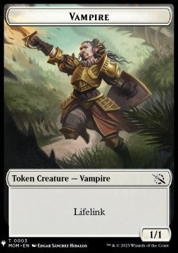 Vampire Token (W 1/1 Lifelink) // Horse Token (W 5/5)