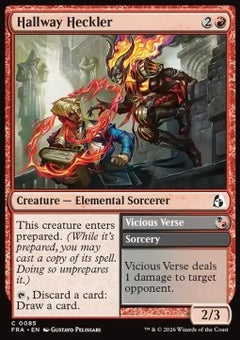 Hallway Heckler // Vicious Verse