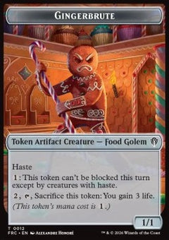 Gingerbrute Token (A 1/1) // Myr Token (A 1/1)