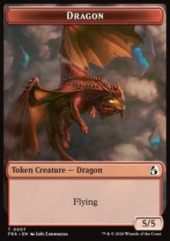 Dragon Token (R 5/5) // Treasure Token