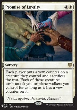 Promise of Loyalty