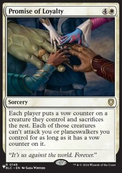 Promise of Loyalty