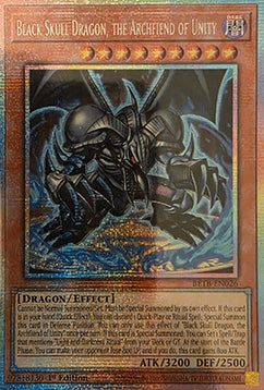 Black Skull Dragon, the Archfiend of Unity (V.2 - Starlight Rare)