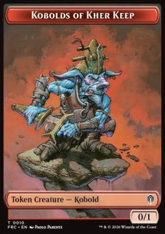 Kobolds of Kher Keep Token (R 0/1) // Map Token