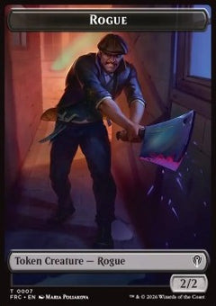 Rogue Token (B 2/2) // Zombie Army Token (B 0/0)