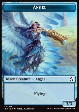 Angel Token (U 3/3) // Treasure Token