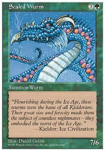 Scaled Wurm⁣ - Fifth Edition⁣ (Common)