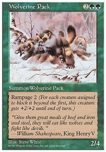 Wolverine Pack⁣ - Fifth Edition⁣ (Uncommon)