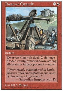 Dwarven Catapult⁣ - Fifth Edition⁣ (Uncommon)