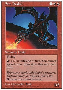 Fire Drake⁣ - Fifth Edition⁣ (Uncommon)