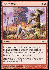 Incite War - Mirrodin (Common) [MRD-96]