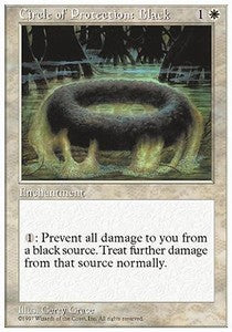 Circle of Protection: Black⁣ - Fifth Edition⁣ (Common)