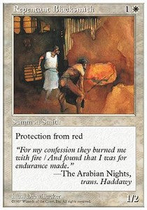 Repentant Blacksmith⁣ - Fifth Edition⁣ (Common)