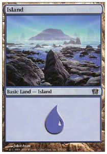 Island (V.1) - Eighth Edition (Land) [8ED-335]