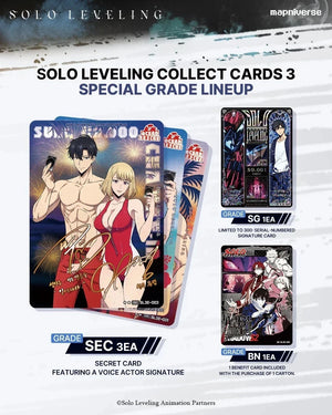 Mapniverse - Solo Leveling TCG Vol. 3 Collect Card Booster Display Korean SL3E